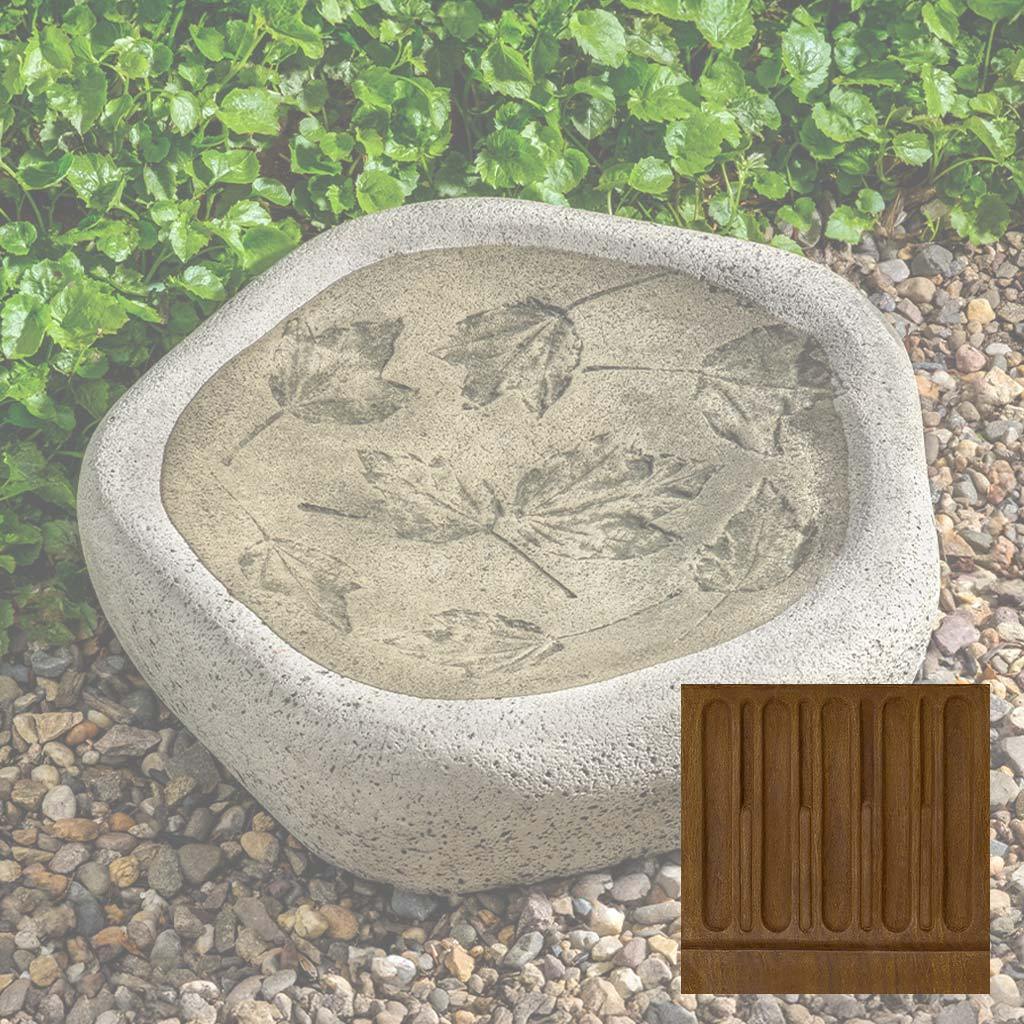 Woodland Leaves Birdbath - Image 12