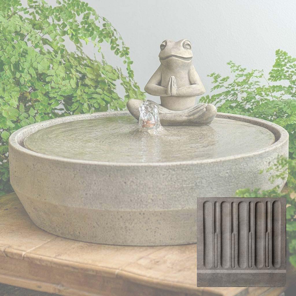 Yoga Frog Beveled Fountain - Image 13