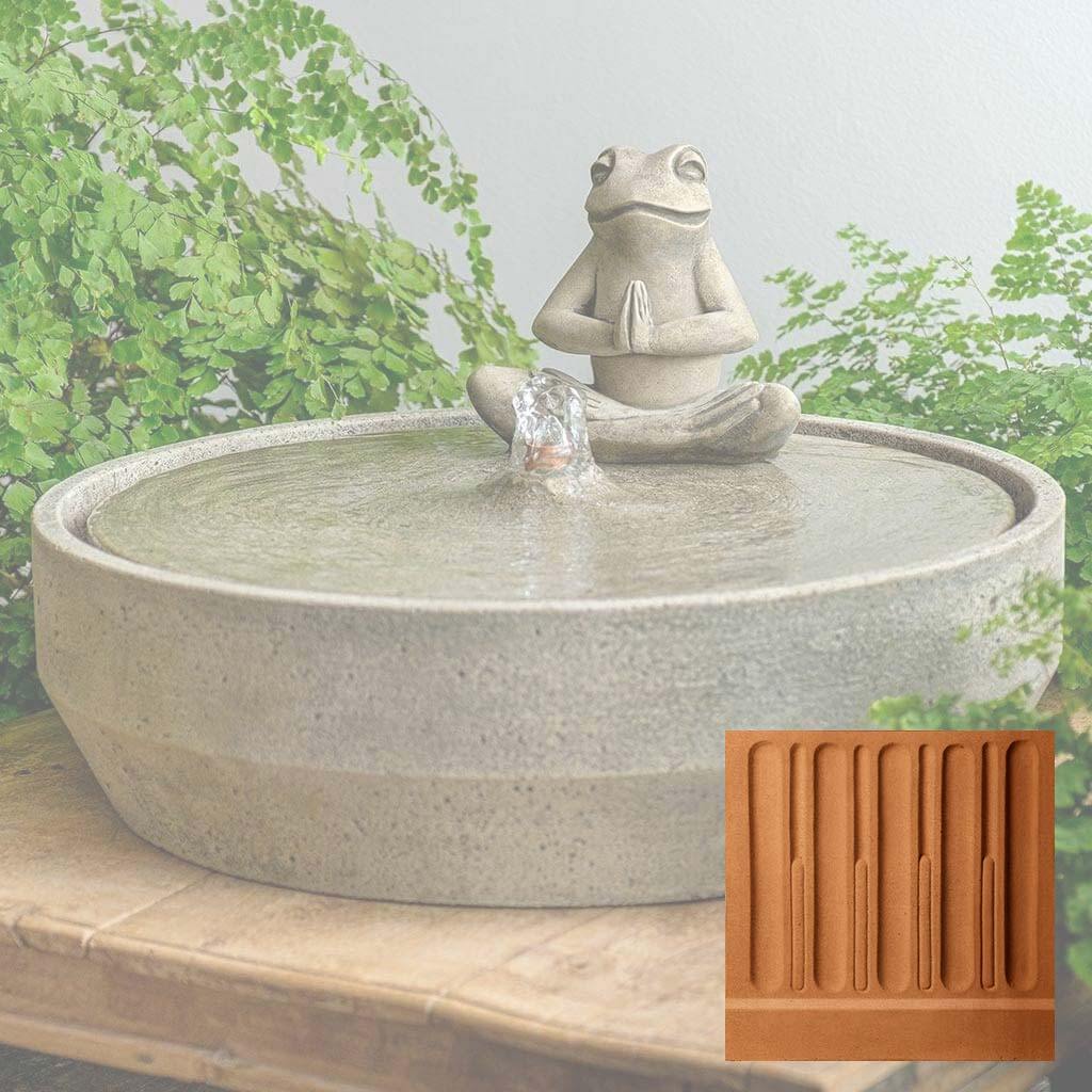 Yoga Frog Beveled Fountain - Image 14