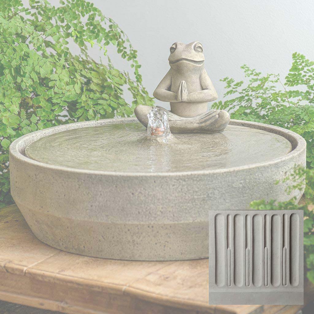 Yoga Frog Beveled Fountain - Image 15