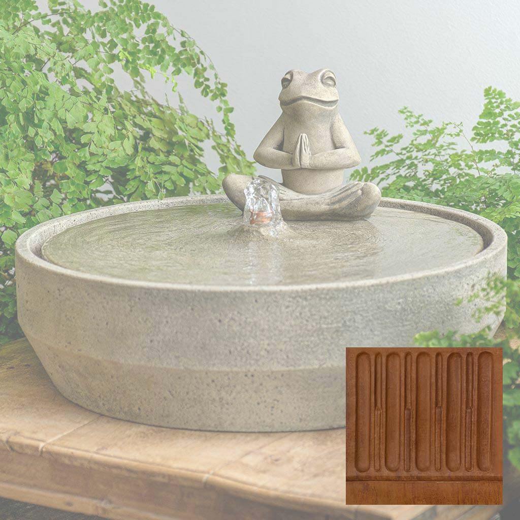 Yoga Frog Beveled Fountain - Image 7